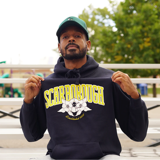 Scarborough Est. 1850 Navy Hoodie