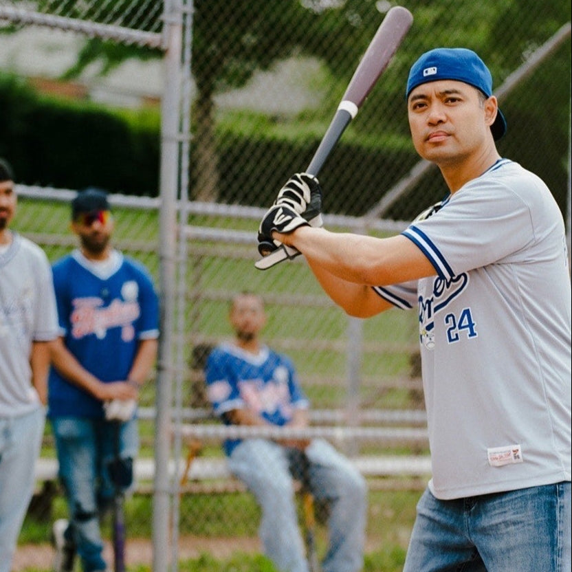 Borough Bombers Away Jersey (Cool Grey/ Navy/ White)