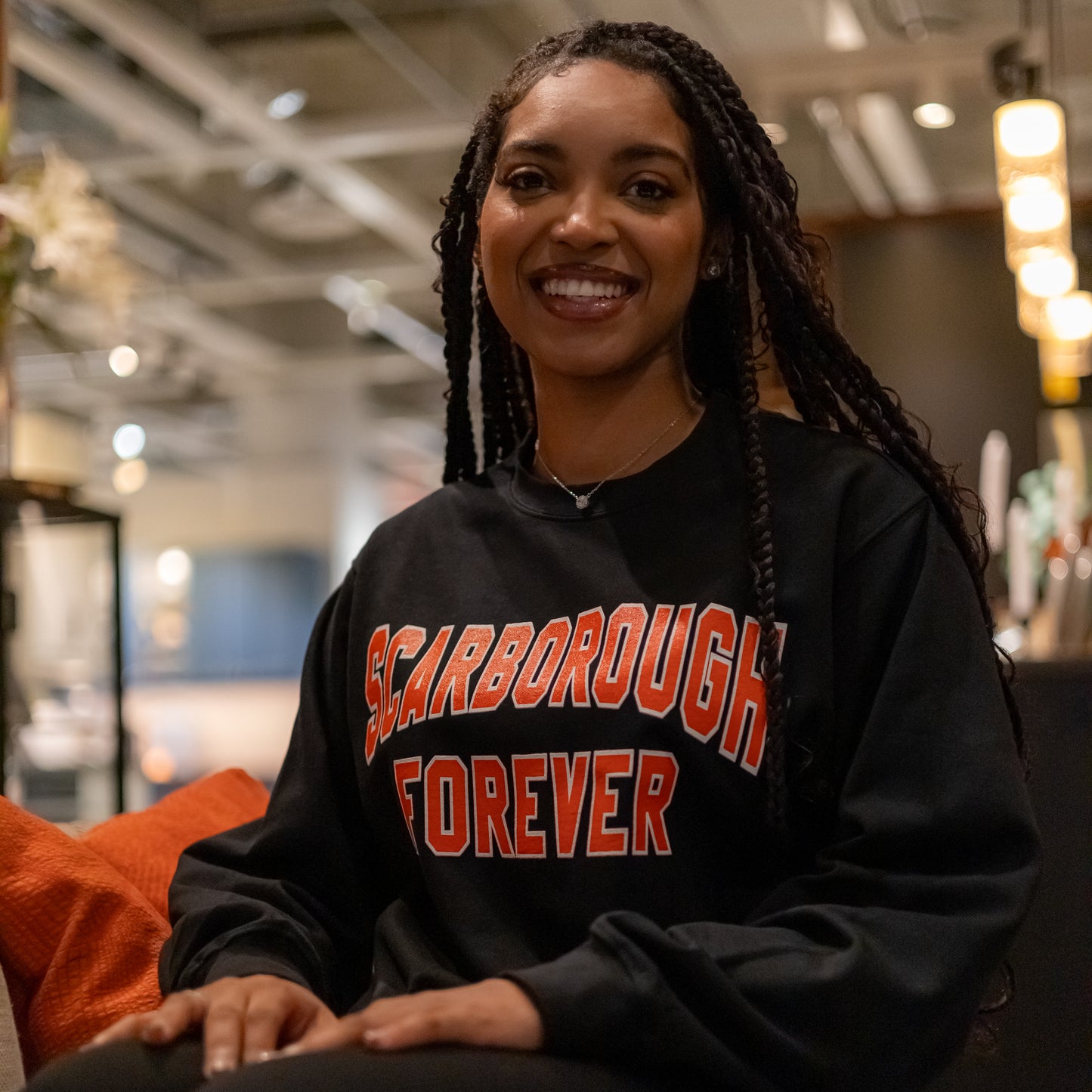 Scarborough Forever Black Crewneck
