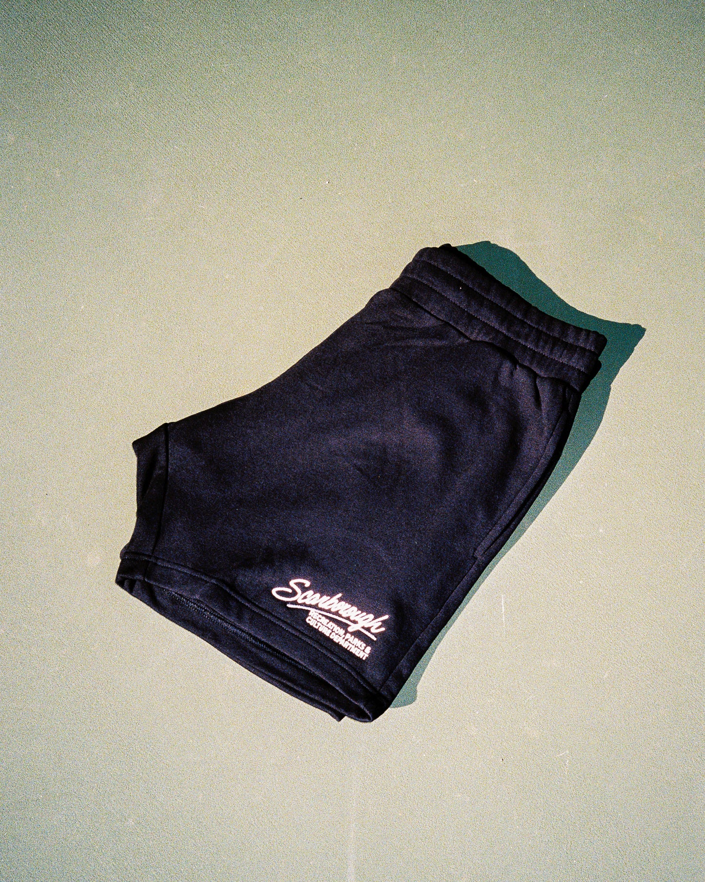 Scarborough Parks & Rec Black/White Shorts