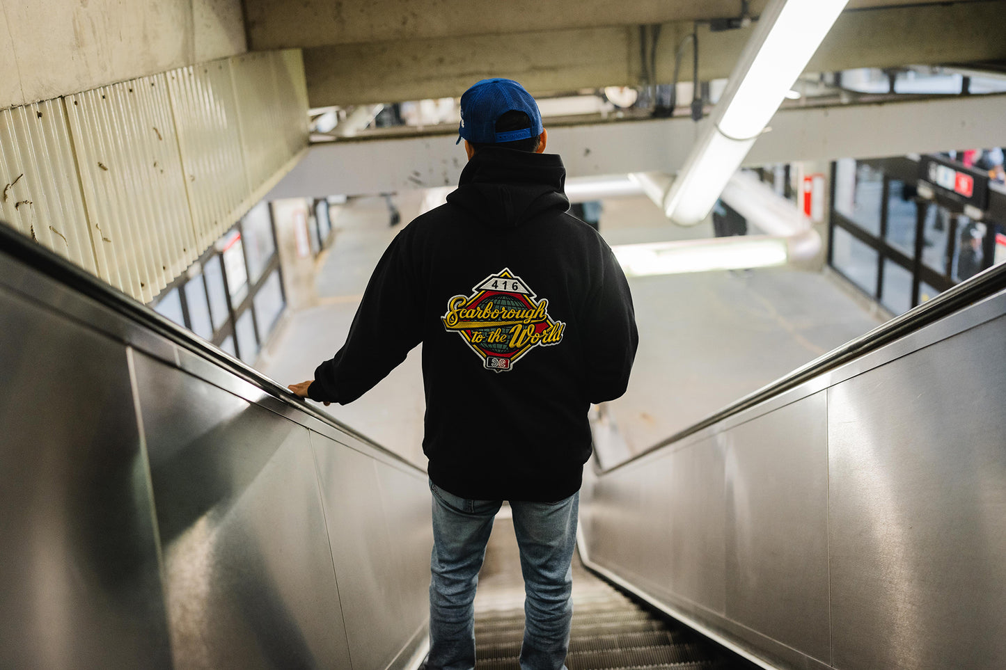 Scarborough to the World Black Hoodie