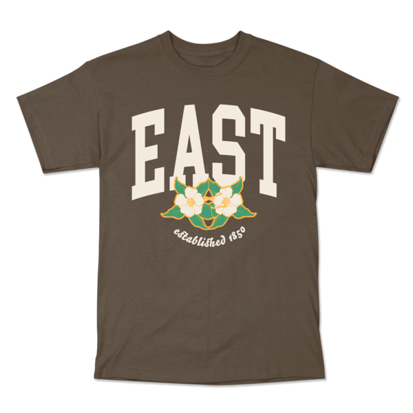 EAST 1850 Coffee Heavyweight T-Shirt