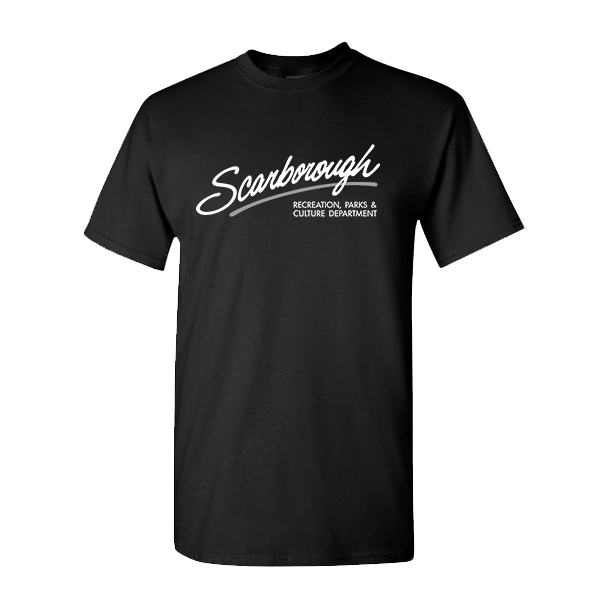 Parks & Rec Scarborough Black/White T-Shirt