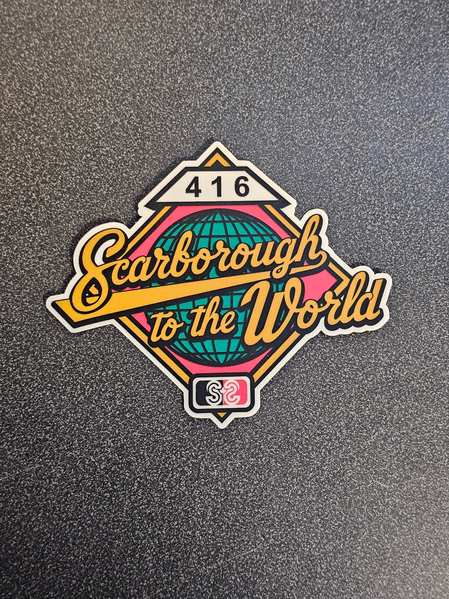 Scarborough to the World Sticker