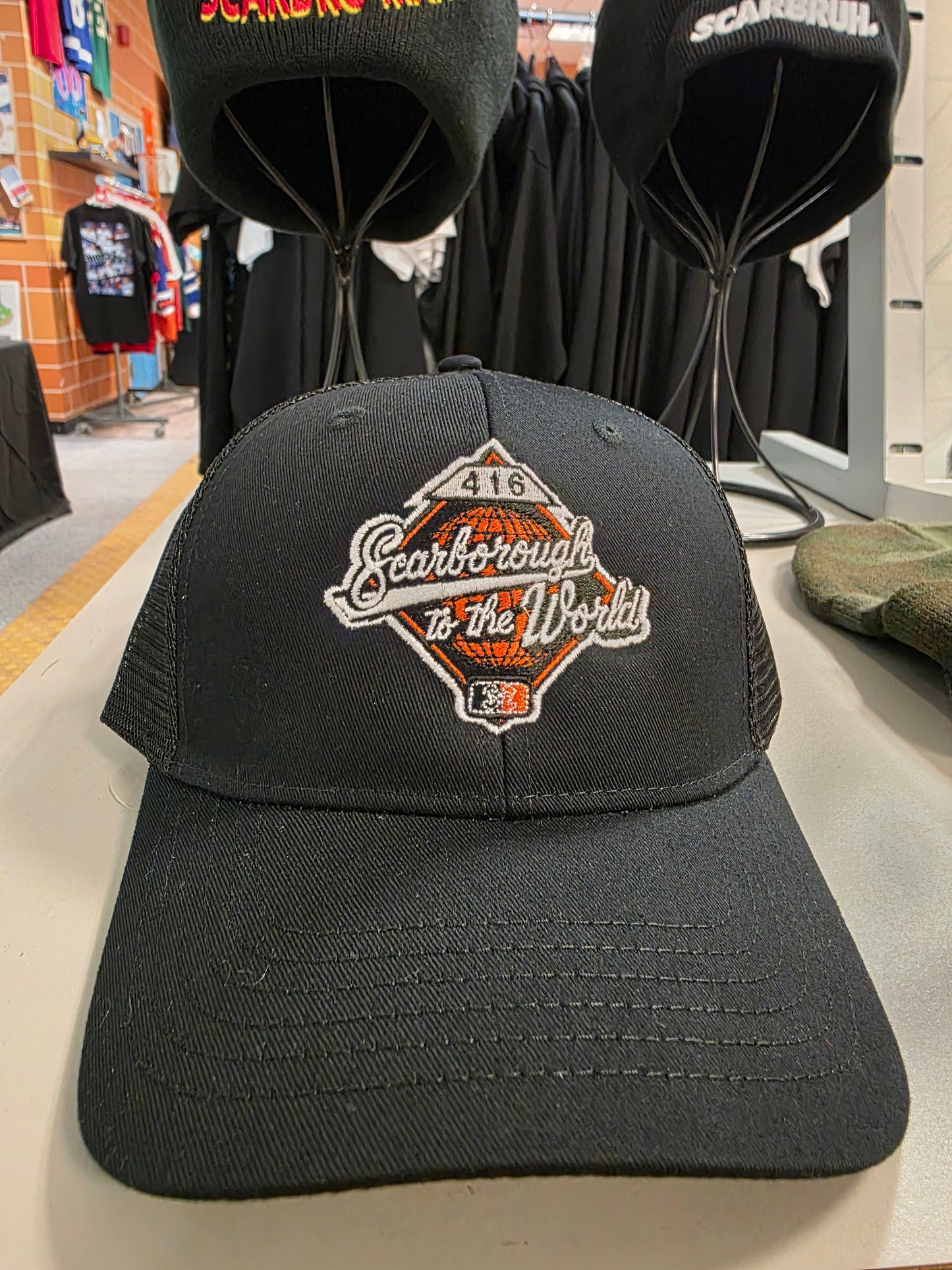 Scarborough to the World Fire Black Trucker