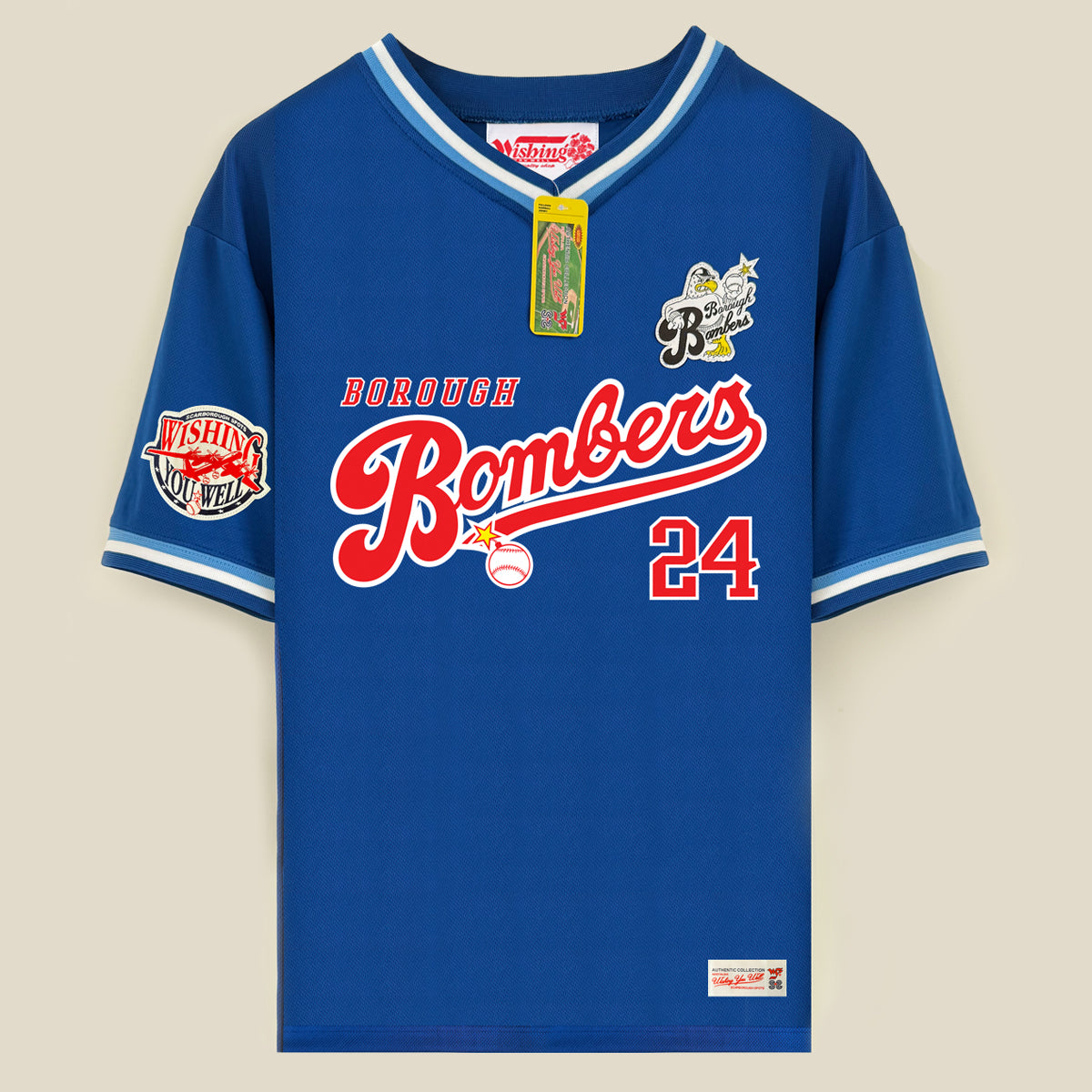 Borough Bombers Home Jersey (Royal/ Sky/ White)