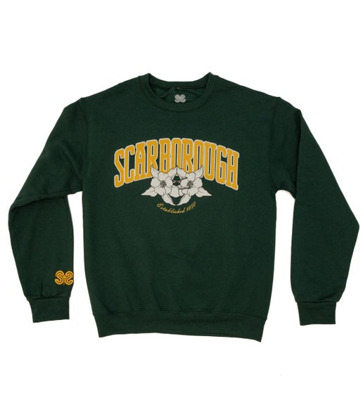 Scarborough Est. 1850 Forest Green Crewneck