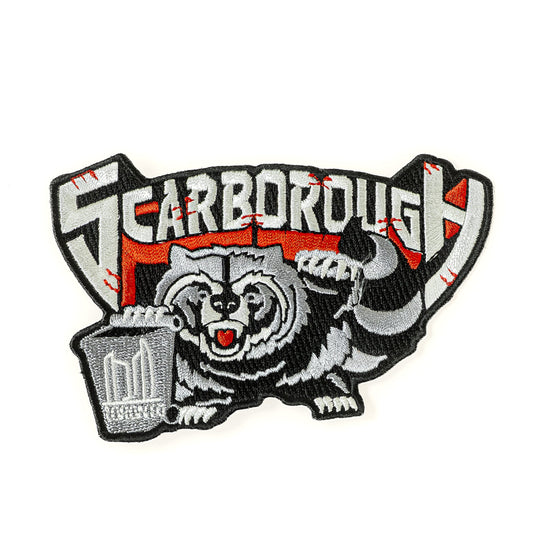 Raccoon Iron-On Patch