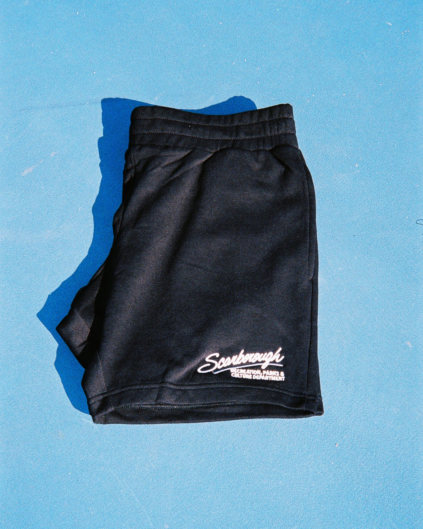 Scarborough Parks & Rec Black/White Shorts