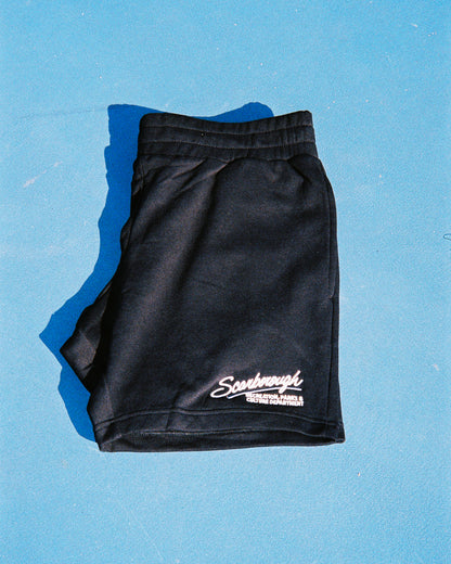 Scarborough Parks & Rec Black/White Shorts