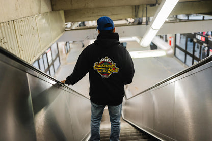 Scarborough to the World Ultra Heavyweight Black Hoodie