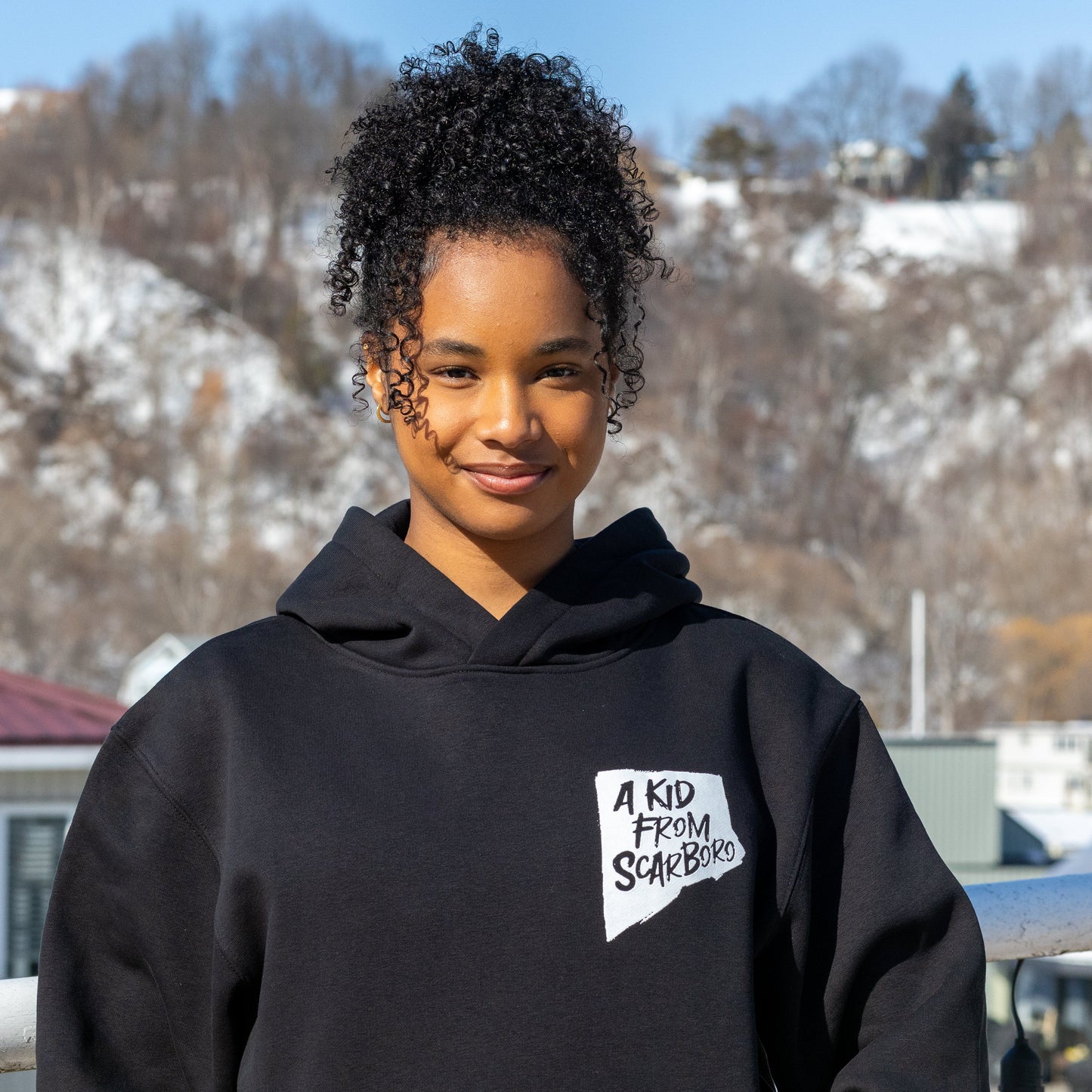 A Kid From Scarborough Vol. 2 Ultra Heavyweight Black Hoodie