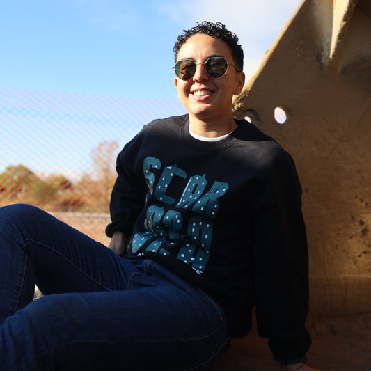 Together We Rise Black Sweater