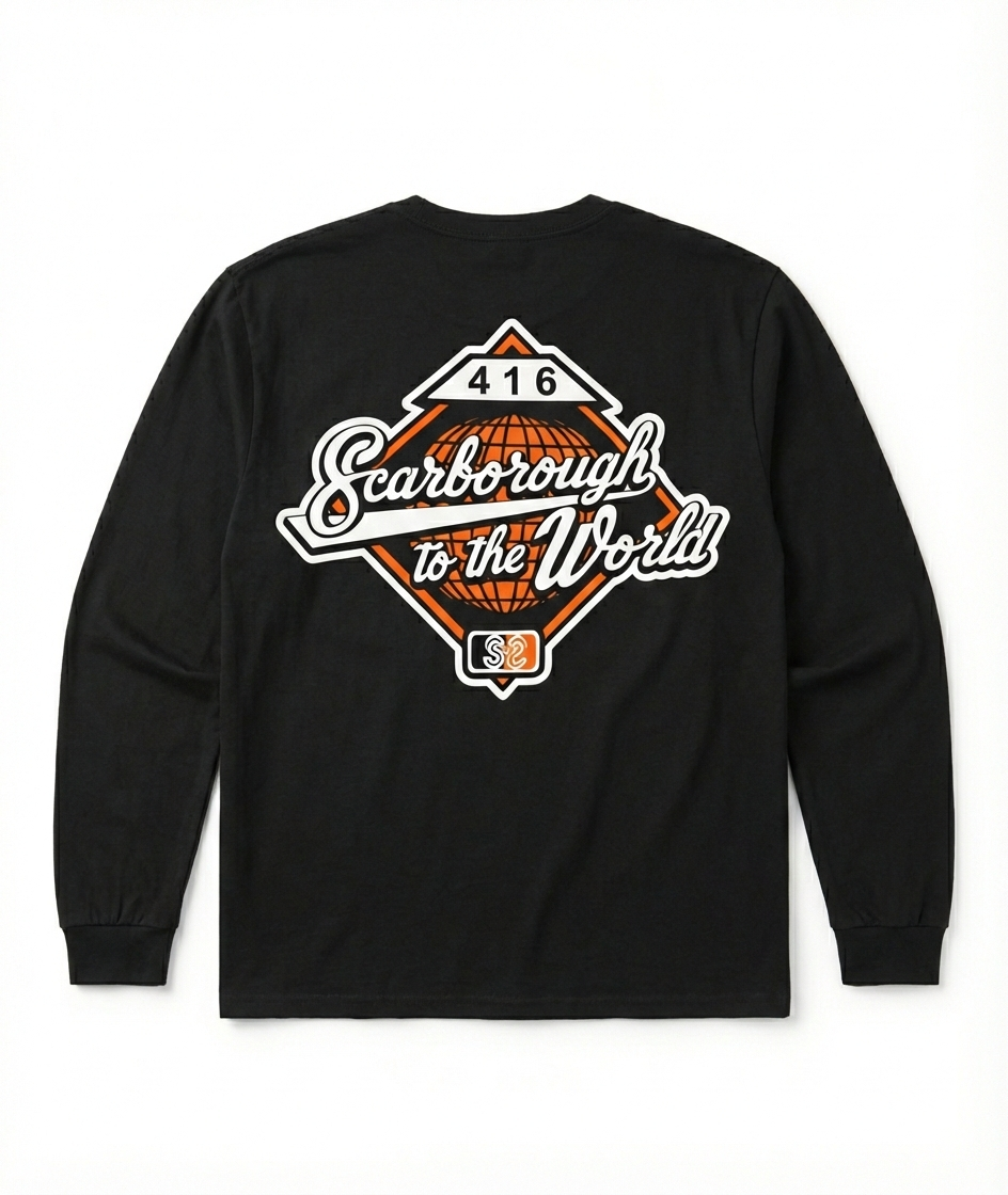 Scarborough to the World Fire Long Sleeve T-Shirt