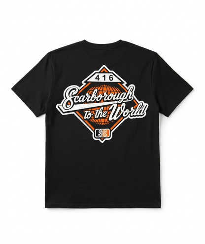 Scarborough to the World Fire T-Shirt
