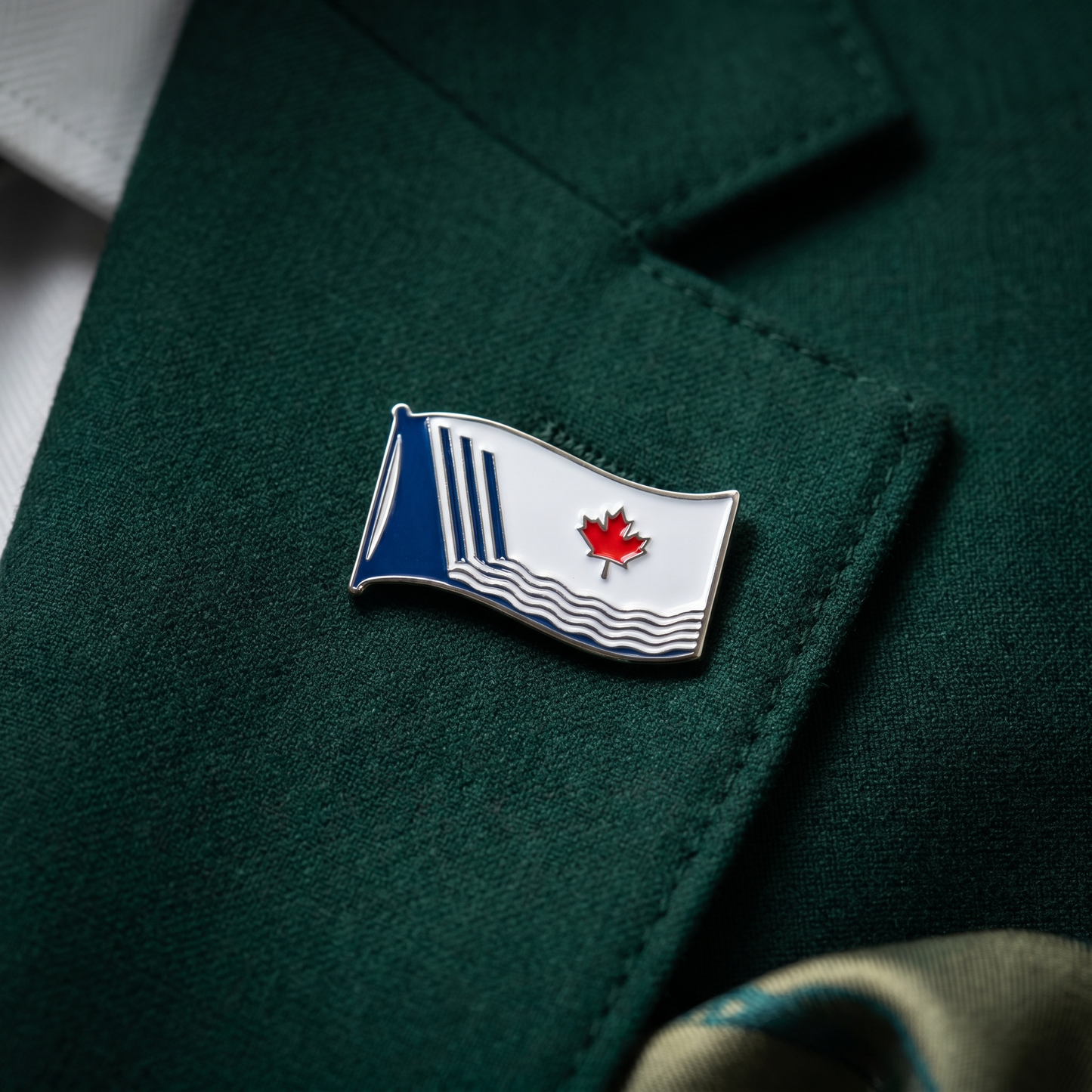 Scarborough Flag Pin