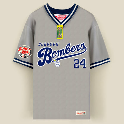 Borough Bombers Away Jersey (Cool Grey/ Navy/ White)