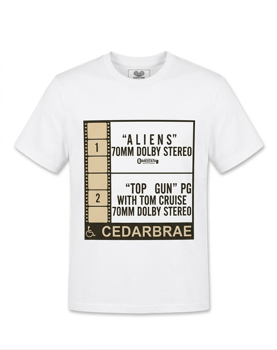 Cedarbrae White T-Shirt (Pre-Order)