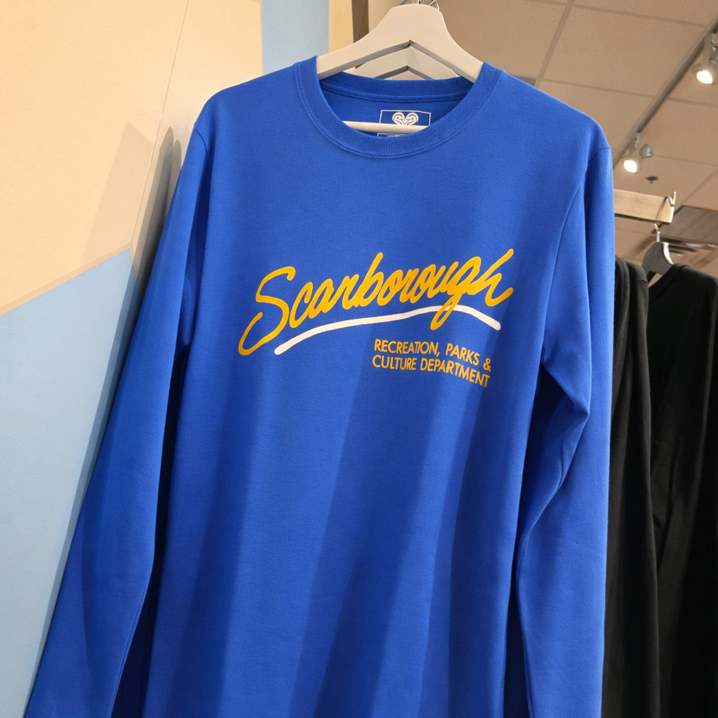 Scarborough Parks & Rec Long Sleeve Blue