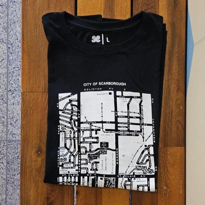 Clairlea (Southwest Scarborough) Map T-Shirt