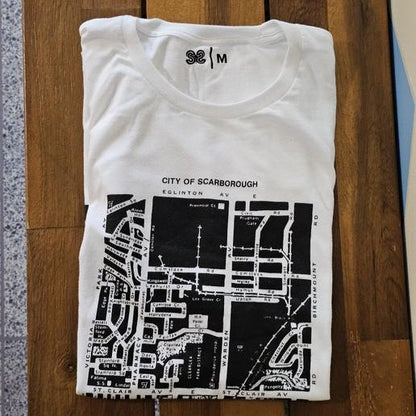 Clairlea (Southwest Scarborough) Map T-Shirt